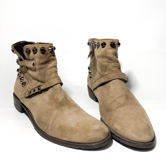 Stuart Weitzman Go West Studded Booties - Picture 2 of 5